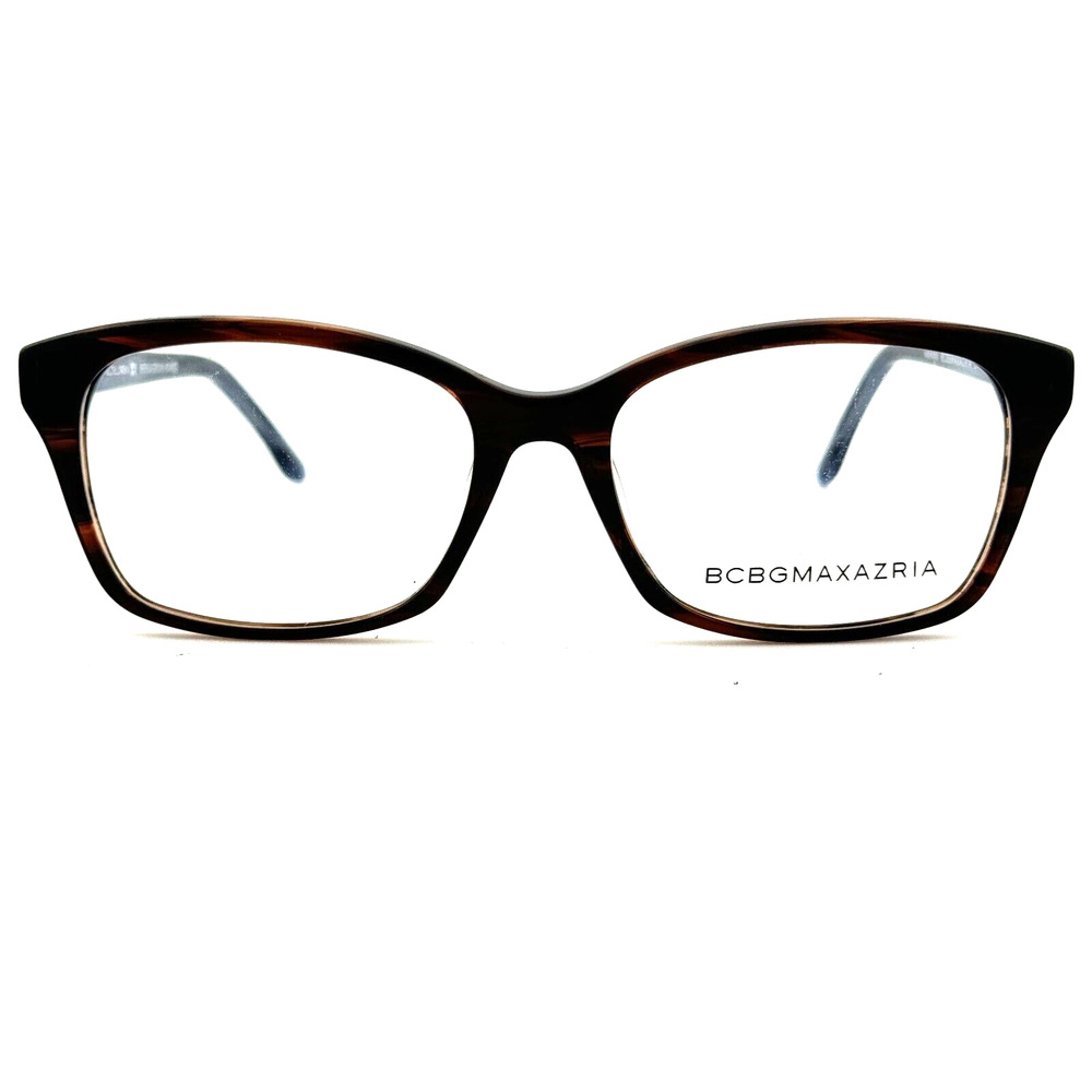 BCBGMAXAZRIA MERISSA Brown Horn‎ EYEGLASSES FRAME 53-16-140mm H13383